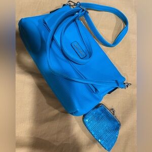 Vibrant Blue Crossbody Bag